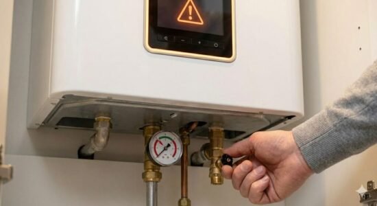 სისტემაში წნევის ვარდნა ან მატება გათბობის ქვაბში