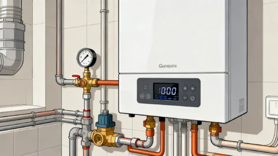 გათბობის ქვაბის დისპლეი F37 კოდით